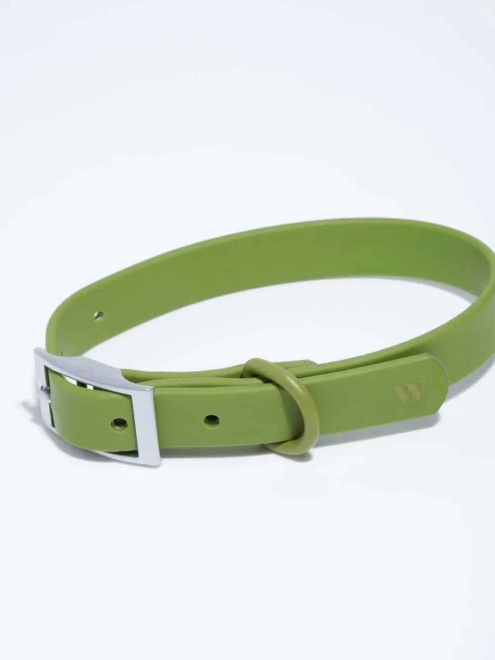 Waterproof Olivine Dog Collar with Durable Buckle